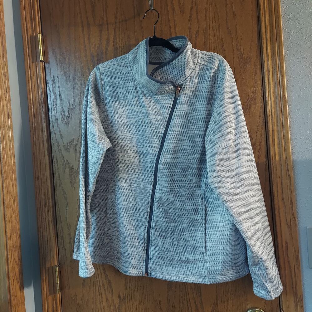 Champion Gray Zip Up Sweatshirt - XL - Great Condition!